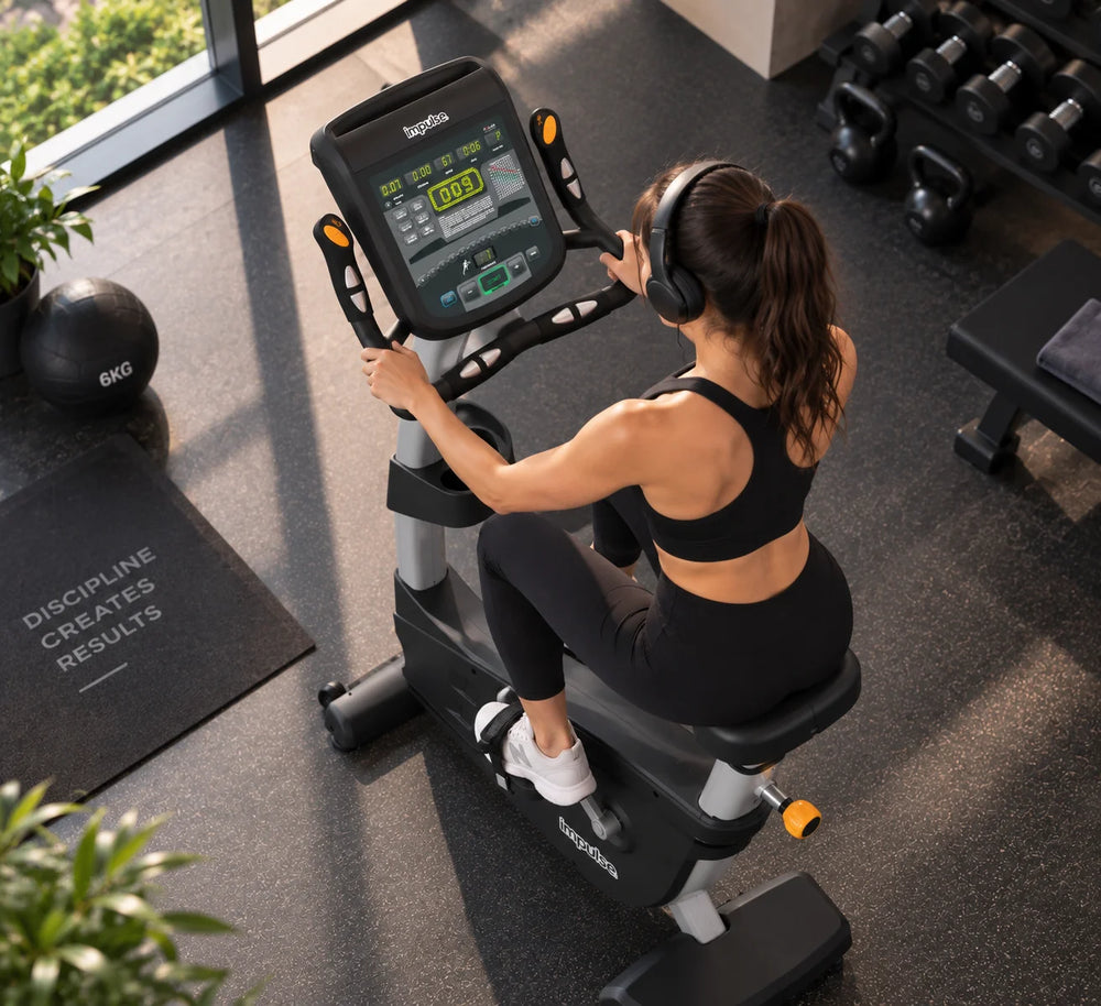 Origin Fitness Impulse RU700 Commercial Upright Bike