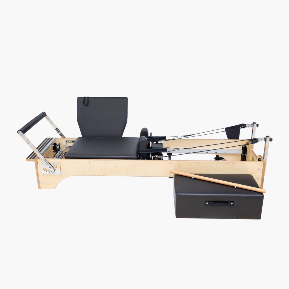 SET Pilates Master Wood Reformer Bed