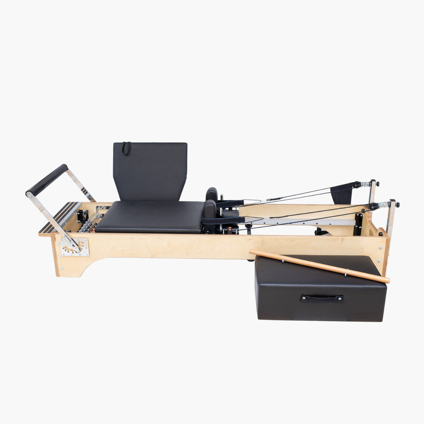 SET Pilates Master Wood Reformer Bed