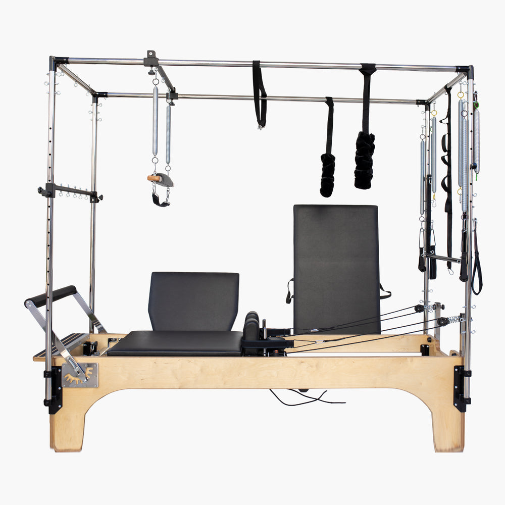 SET Pilates SECR Wooden Cadillac Reformer Trapeze Table
