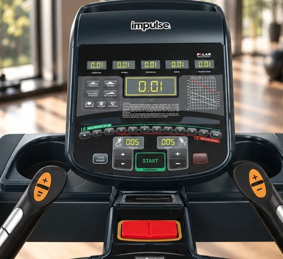 Origin Fitness Impulse RT700 Commercial LED Treadmill - Black