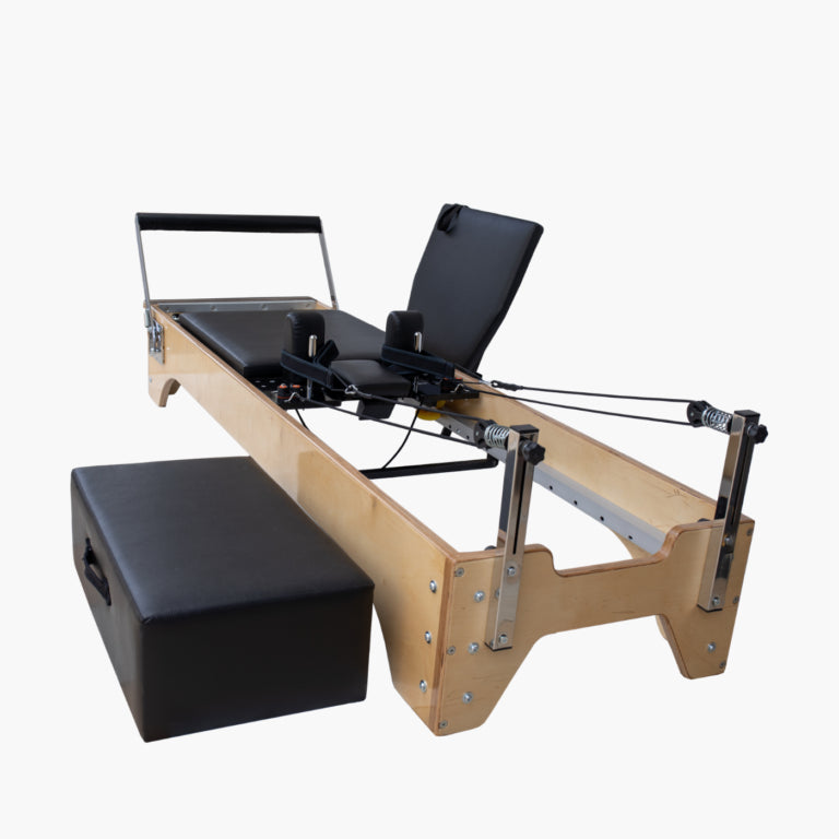 SET Pilates Master Wood Reformer Bed
