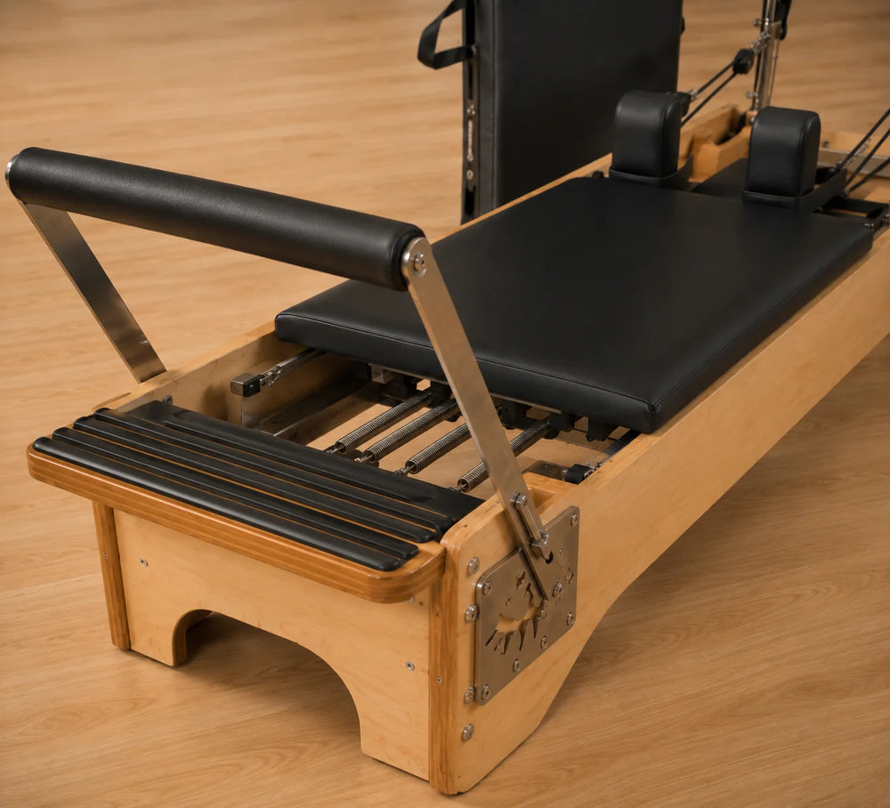 SET Pilates Master Wood Reformer with Tower