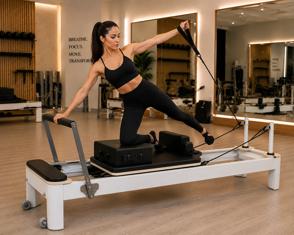 Origin Commercial Aluminium Studio Pilates Reformer Machine