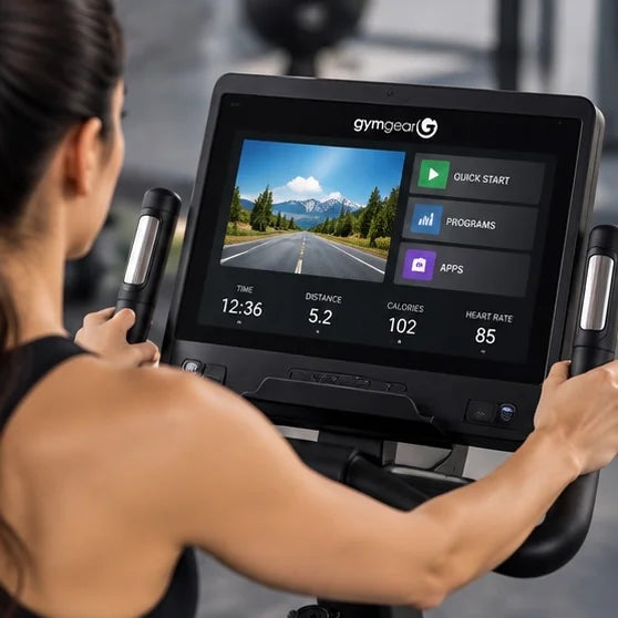 Gym Gear Endurance Touch Commercial Upright Bike