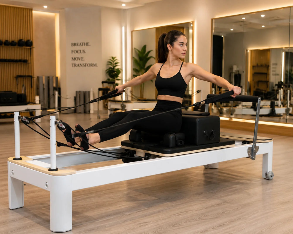 Origin Commercial Aluminium Studio Pilates Reformer Machine