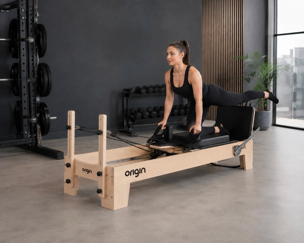 Origin Maple Wooden Studio Pilates Reformer Machine