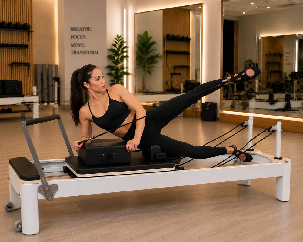 Origin Commercial Aluminium Studio Pilates Reformer Machine