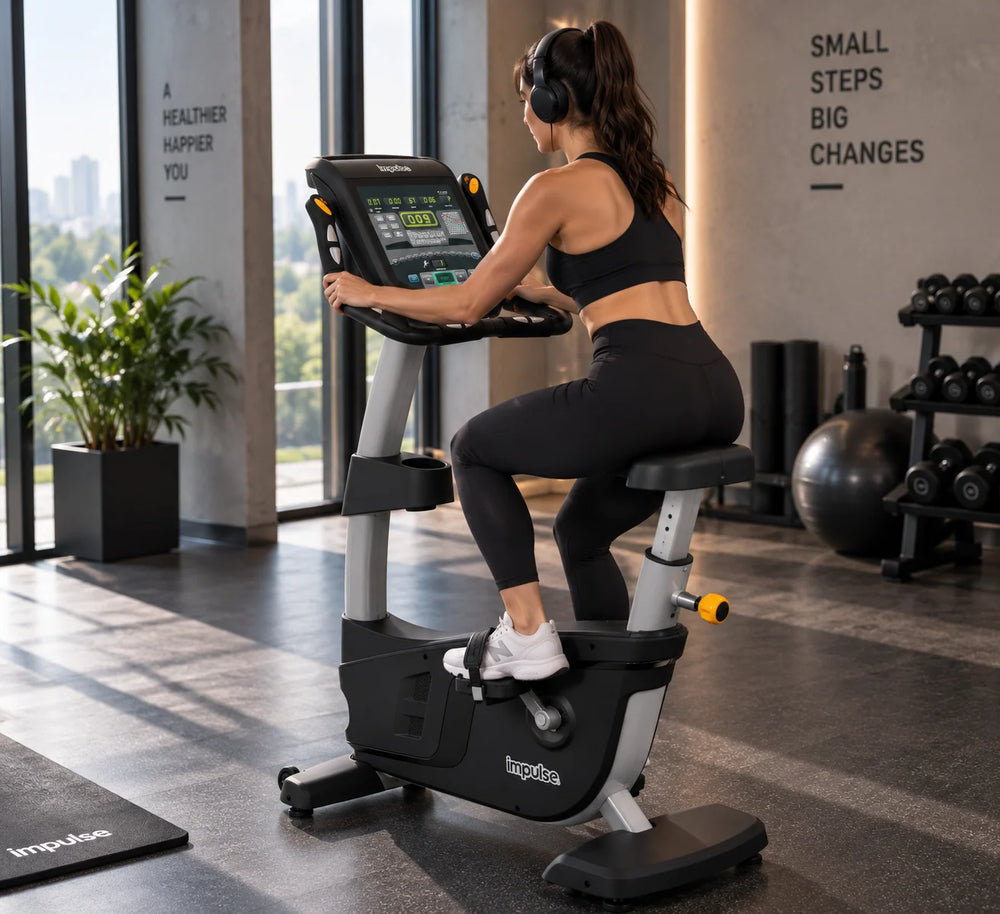 Origin Fitness Impulse RU700 Commercial Upright Bike