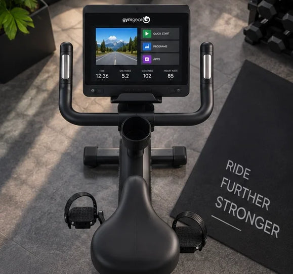 Gym Gear Endurance Touch Commercial Upright Bike