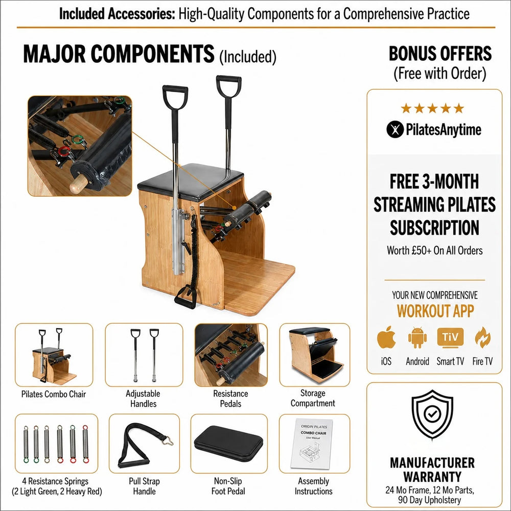 Origin Fitness Pilates Combo Chair