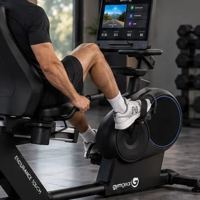Gym Gear Endurance Touch Commercial Recumbent Bike