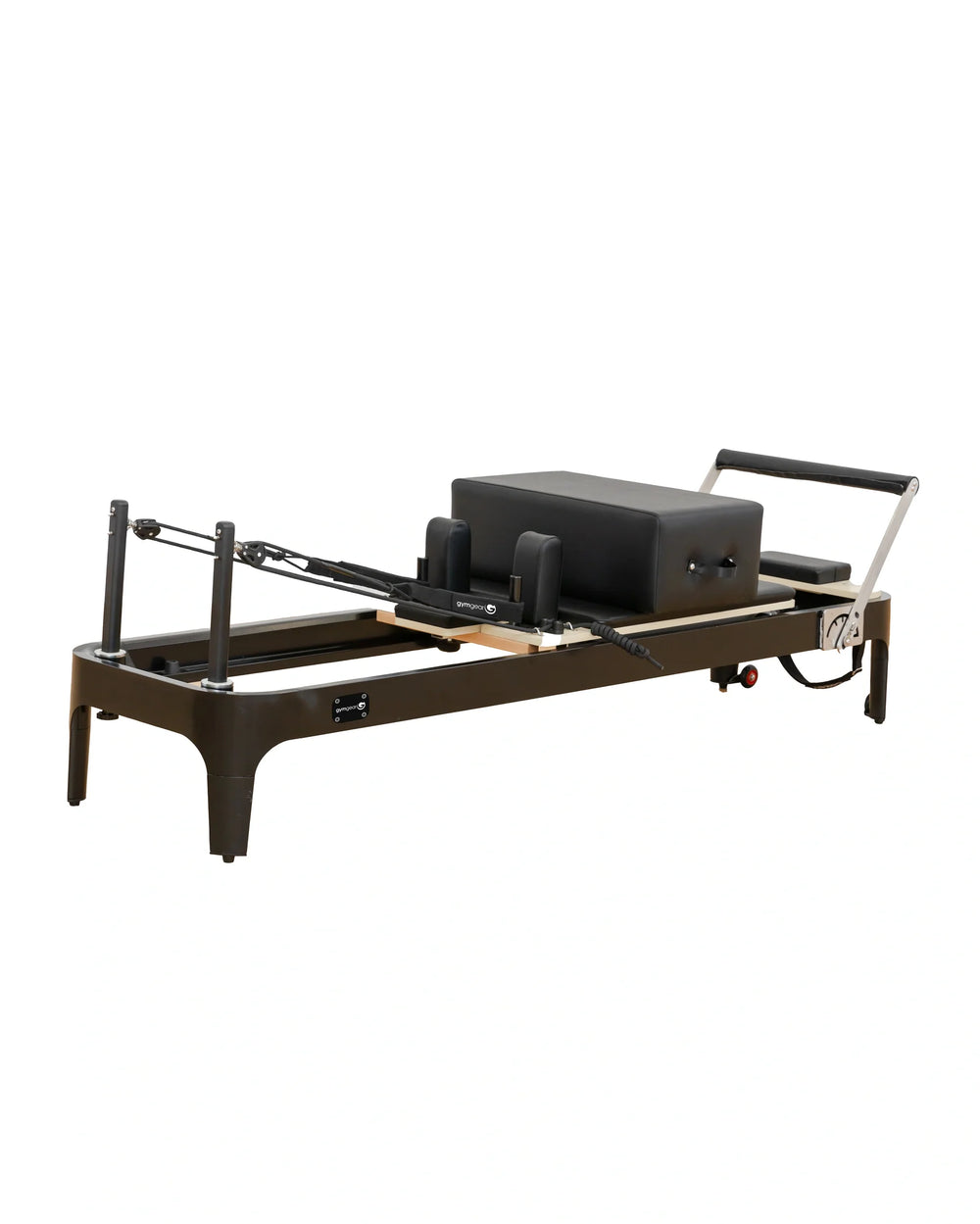 Gym Gear Aluminium Reformer machine on a white background