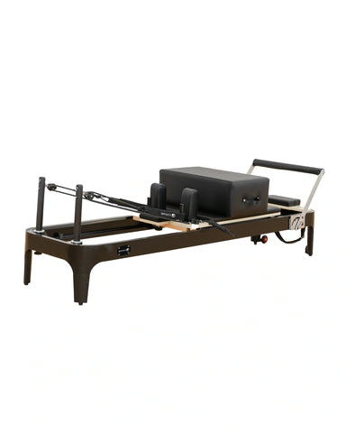 Gym Gear Aluminium Reformer machine on a white background