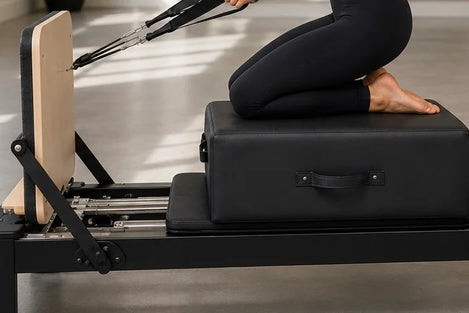 Gym Gear Aluminium Reformer with Tower System / Half Trapeze