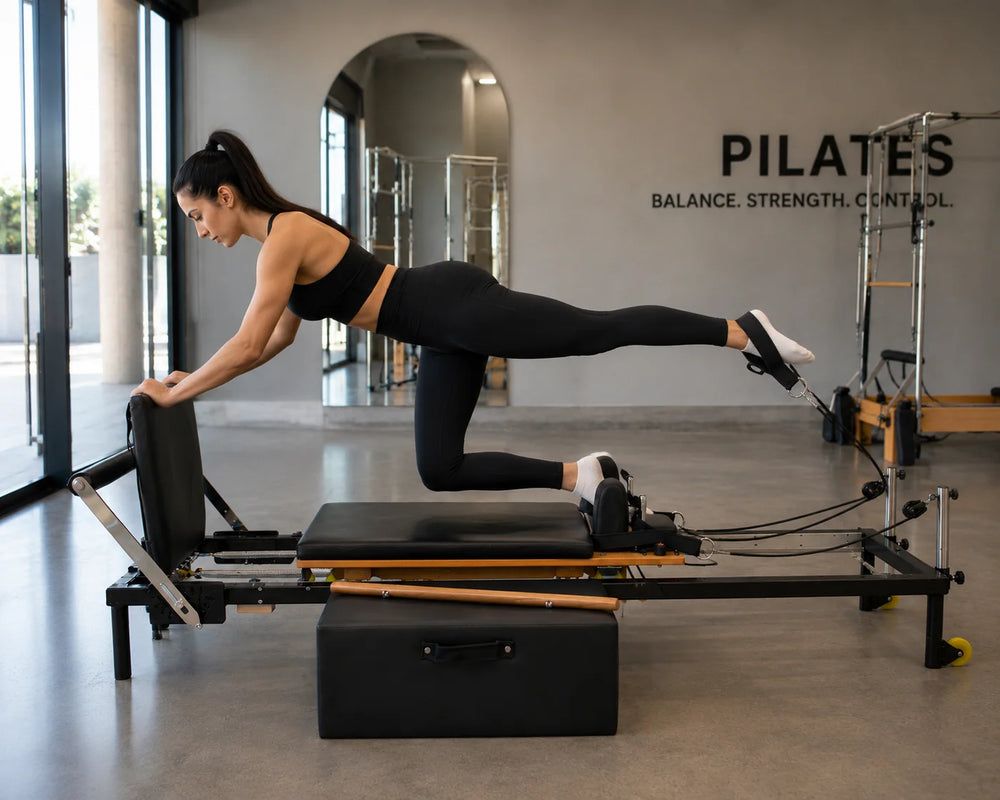 Set Pilates Home Metal Reformer