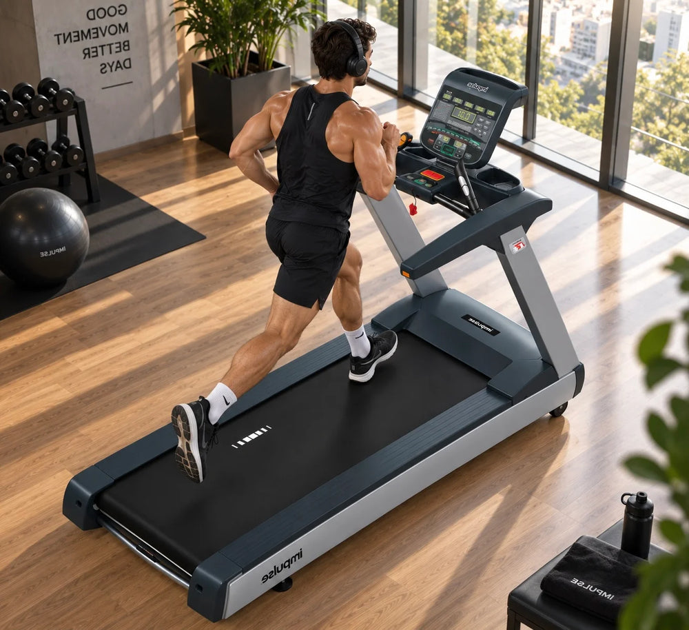 Origin Fitness Impulse RT700 Commercial LED Treadmill - Black
