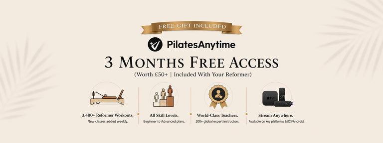 FREE 3 Months Pilates Anytime App Subscription