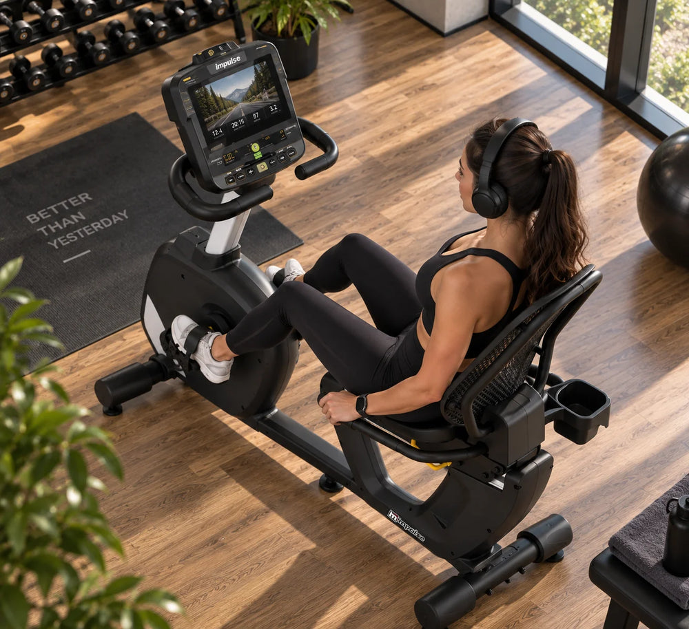 Origin Fitness Impulse Encore ECR7 Commercial Recumbent Bike