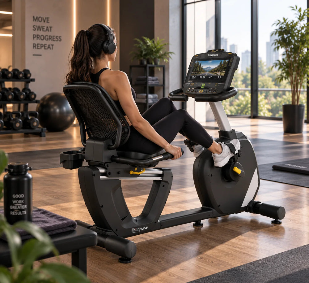 Origin Fitness Impulse Encore ECR7 Commercial Recumbent Bike