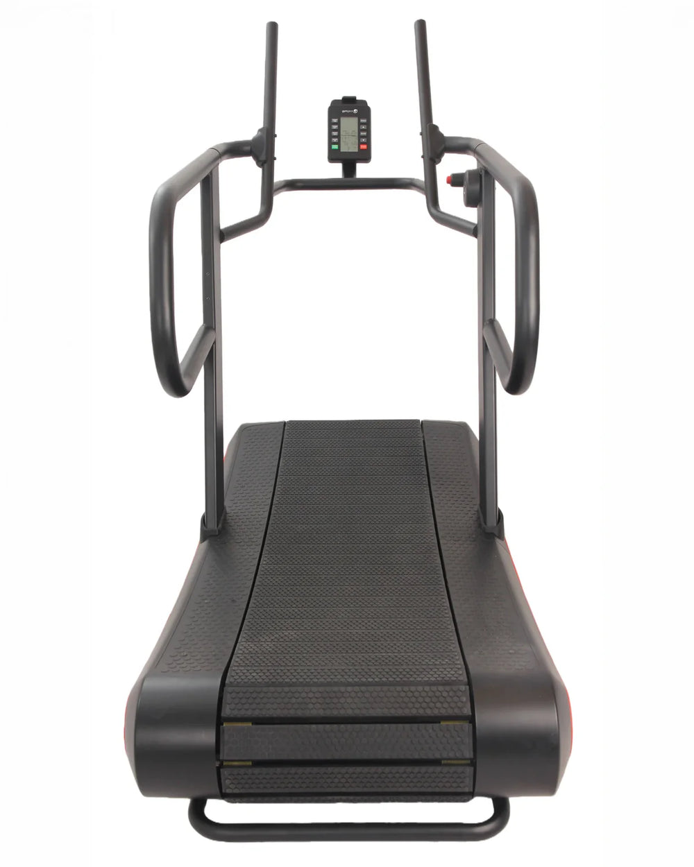 Gym Gear Run Max 2.0 treadmill with handles on a white background