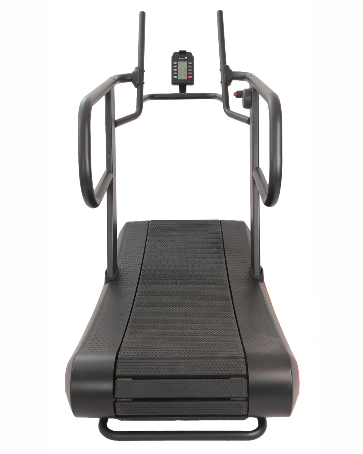 Gym Gear Run Max 2.0 treadmill with handles on a white background