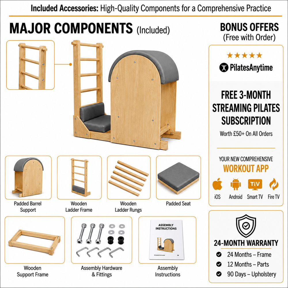 Origin Fitness Pilates Ladder Barrel