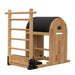 Gym Gear Ladder Barrel exercise machine with black padding on a white background