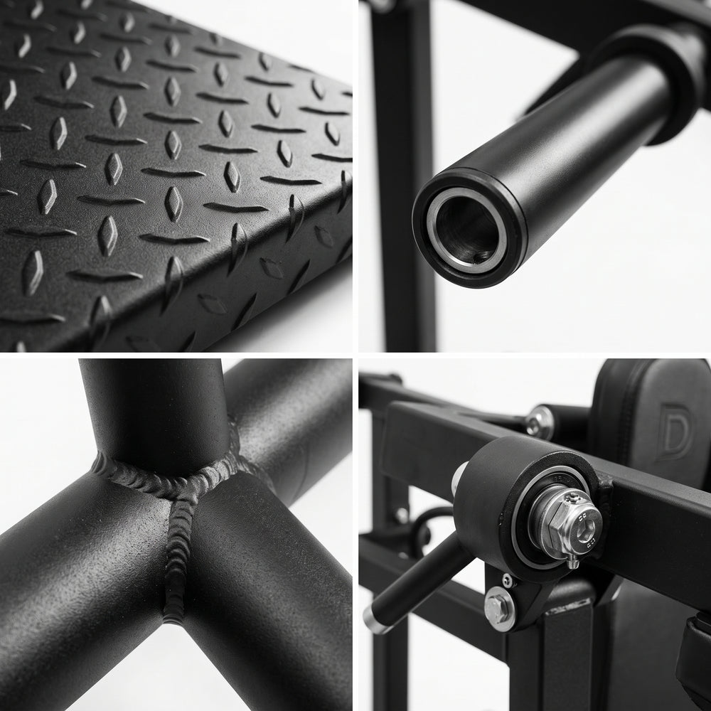 Gym Gear Pro Series Plate Loaded, Leverage Squat/Calf Raise