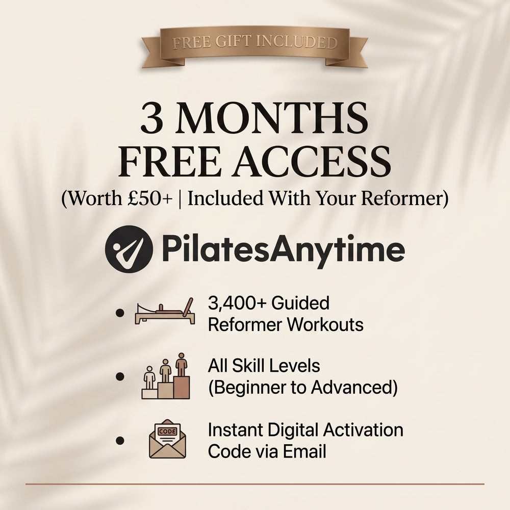 FREE 3 Months Pilates Anytime App Subscription