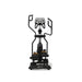 Origin Fitness Impulse Encore ECE5 Elliptical Cross Trainer with a black frame, silver handlebars, and orange accents on the foot pedals, shown against a plain white background.