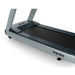 Origin Fitness Impulse RT700 Commercial LED Treadmill - Black shown from a high-angle side view, featuring a dark gray frame, black running belt, and silver accents on a white background.