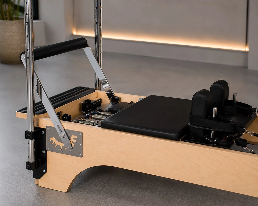 SET Pilates SECR Wooden Cadillac Reformer Trapeze Table