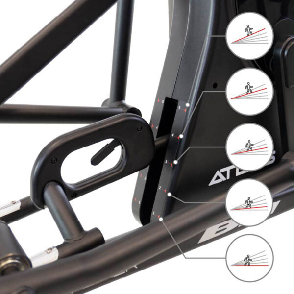 BH Fitness Atlas Incline G854 Elliptical Crosstrainer (Atlas Series)