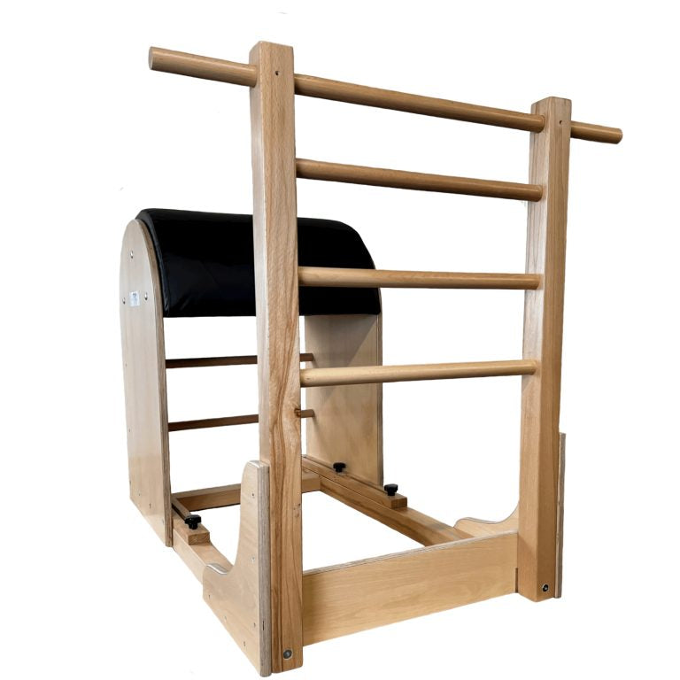 Atro Pilates Premium Wooden Ladder Barrel on a solid white background.